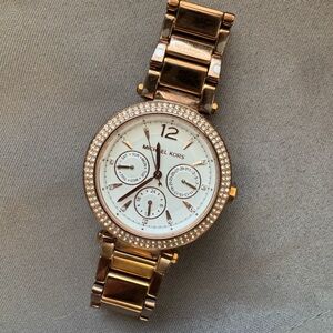Rose Gold Michael Kors Watch